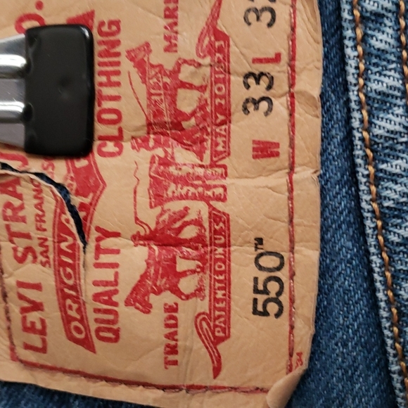 VINTAGE LEVI'S 550 JEAN'S - Picture 6 of 10